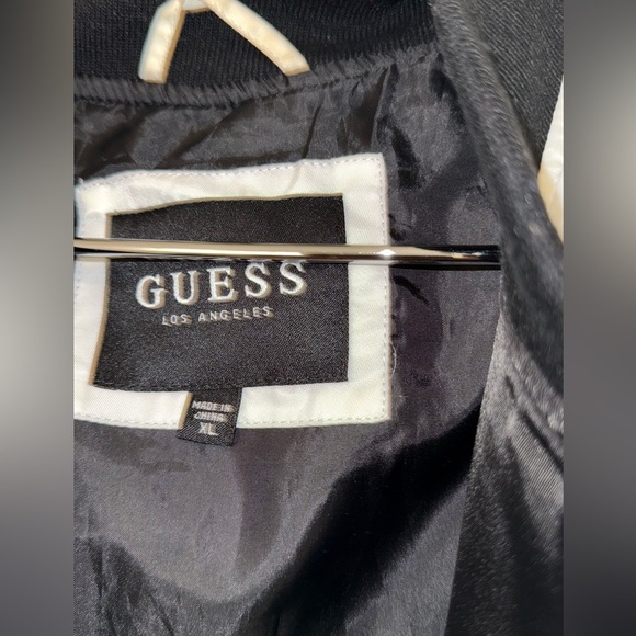 Guess Los Angeles Men’s Bomber Jacket Sz XL - Picture 6 of 11